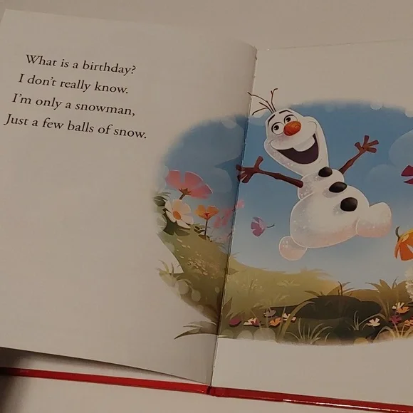 3/$13 Olaf Wants a Birthday kids children picture book - Picture 3 of 6